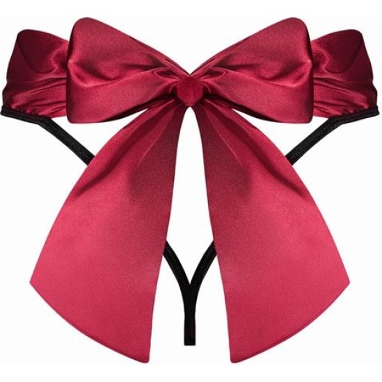 Obsessive Thong with Bow