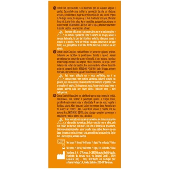 Control Chocolate Lubricant 75 ml