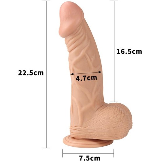 Lovetoy Dildo Real Extreme 9 Flesh