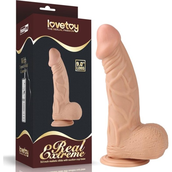 Lovetoy Dildo Real Extreme 9 Flesh