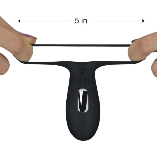 Lovetoy Penis Ring iJoy Stamina Ring USB Black