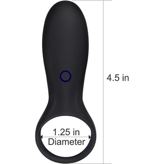 Lovetoy Penis Ring iJoy Stamina Ring USB Black