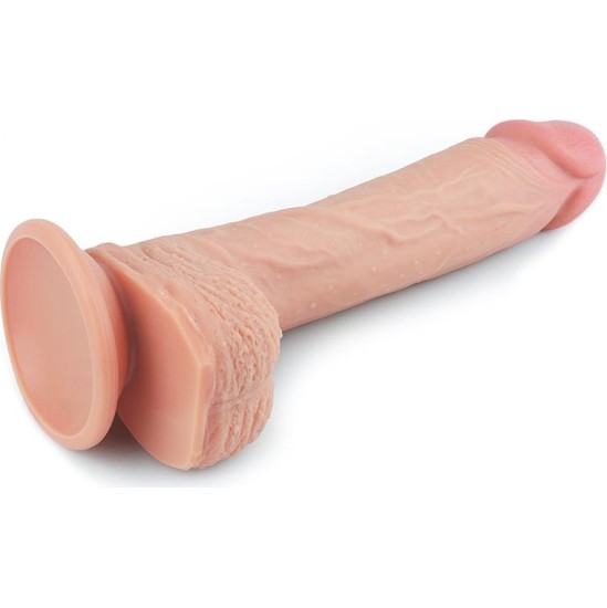 Lovetoy Dildo Nature 8.5 Liquid Silicone Flesh