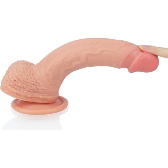 Lovetoy Dildo Nature 8.5 Liquid Silicone Flesh