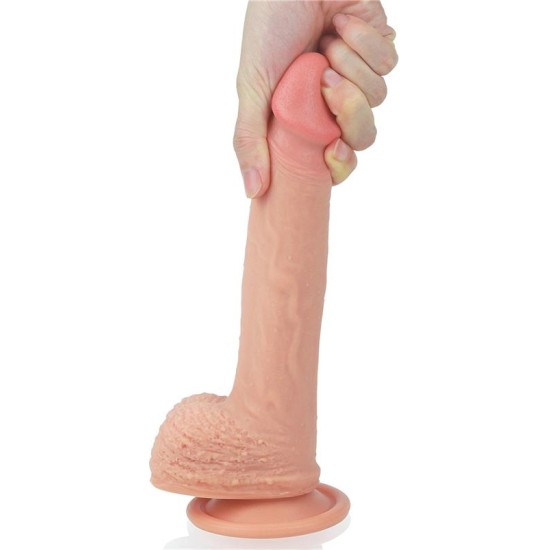 Lovetoy Dildo Nature 8.5 Liquid Silicone Flesh