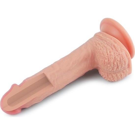 Lovetoy Dildo Nature 8.5 Liquid Silicone Flesh