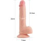 Lovetoy Dildo Nature 8.5 Liquid Silicone Flesh