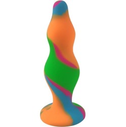 A-Gusto Silicone Butt Plug Multi Color