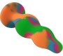 A-Gusto Silicone Butt Plug Multi Color
