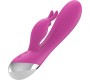 A-Gusto Dual Vibe with Rabbit USB Silicone Pink