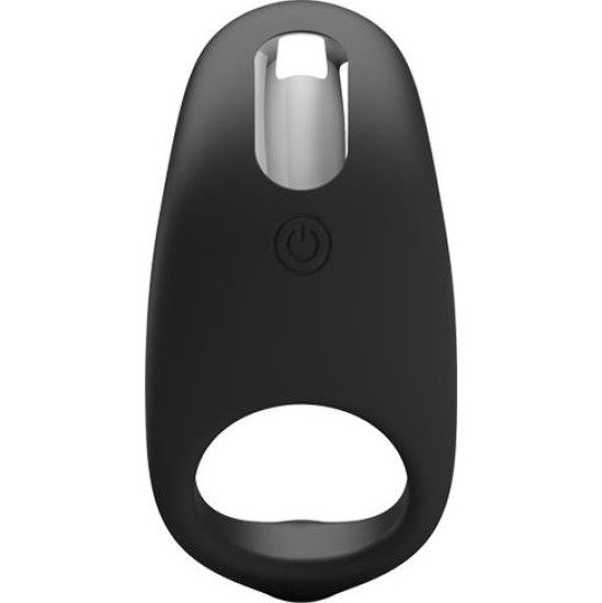 Prettylove Cockring Gemma USB Silicone Black