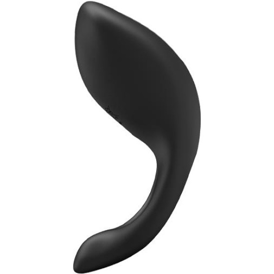 Prettylove Cockring Gemma USB Silicone Black