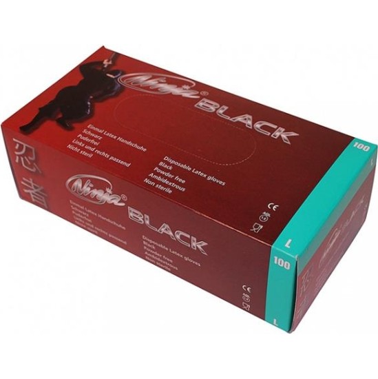 Bondage Play Latex Disposable Gloves 100 Pieces