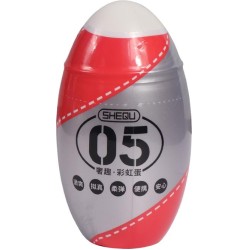 Shequ Masturbator Rainbow Red