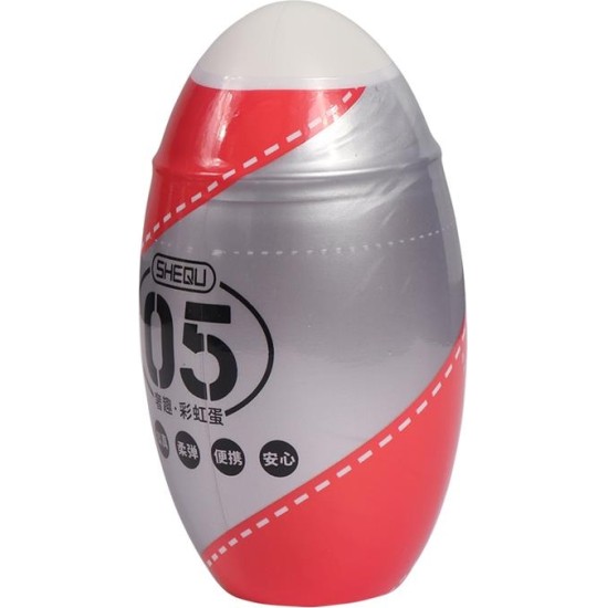 Shequ Masturbator Rainbow Red