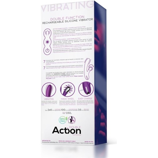 Action No. One Vibrator with Rotating Wheel