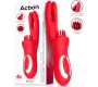 Action Bilma Vibe with Brushing Clit Stimulator and Alternating Function