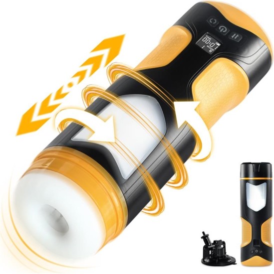 Juicy Lamour Alston Thrusting and Rotating Masturbator