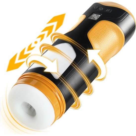 Juicy Lamour Alston Thrusting and Rotating Masturbator