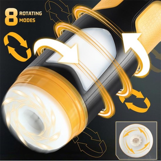 Juicy Lamour Alston Thrusting and Rotating Masturbator