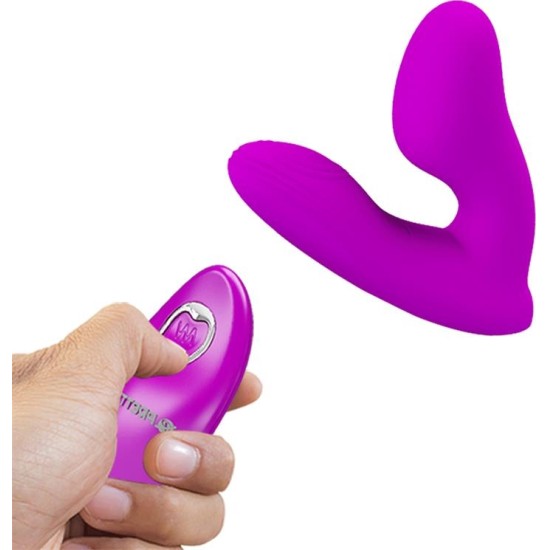 Prettylove Melvin Vibrating But Plug with Remote