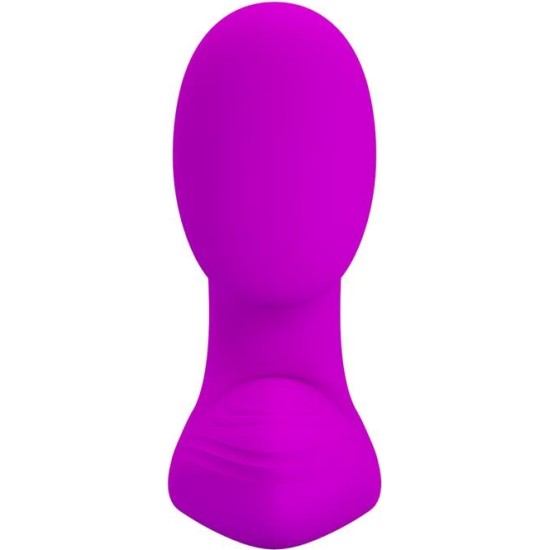 Prettylove Melvin Vibrating But Plug with Remote