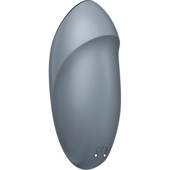 Satisfyer Tap and Climax 1 Vibrator and tapping Grey