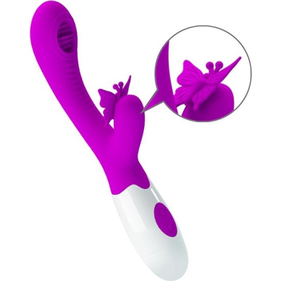 Prettylove Moth Vibe with Licking and Tickling