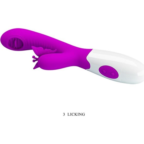 Prettylove Moth Vibe with Licking and Tickling