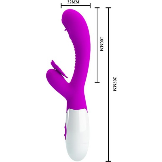 Prettylove Moth Vibe with Licking and Tickling