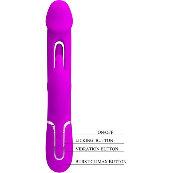 Prettylove Vibe with Tongue Kampas Pink