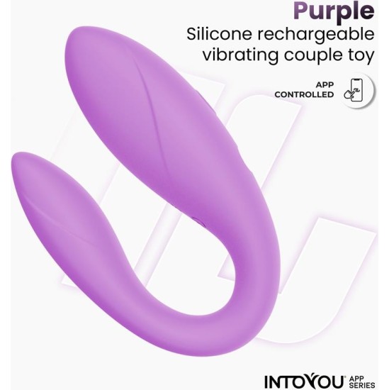 Intoyou App Series Couple Toy with App Flexible Silicone Lavender