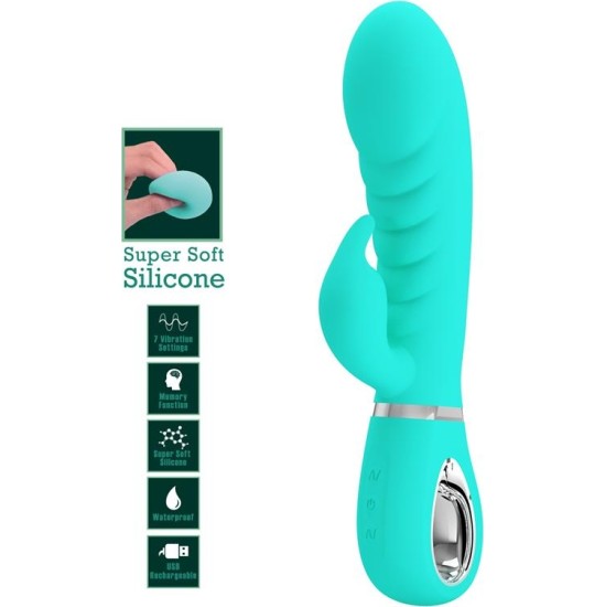 Prettylove Prescott G-Spot Vibrator Green