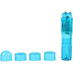 Chisa Mini Massager 3 Heads Blue