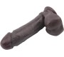 Chisa Dildo Dual density Fashion Dude 7.9 Brown