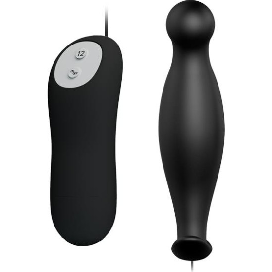 Prettylove Plug Anal con 12 Patrones de Vibraci?n