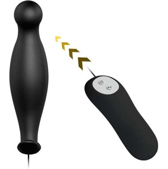 Prettylove Plug Anal con 12 Patrones de Vibraci?n