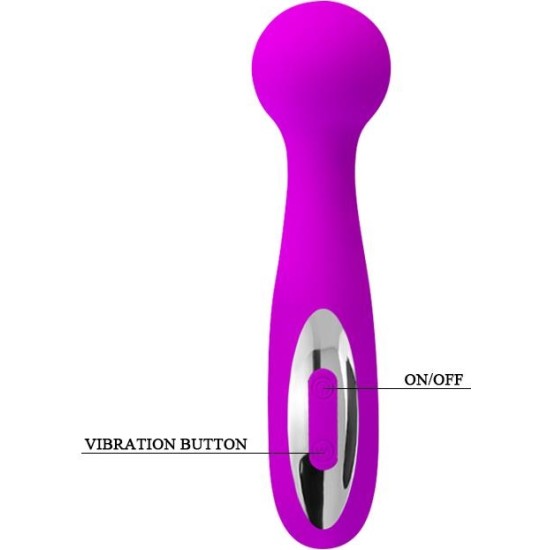 Prettylove Mini Massager Wade Purple