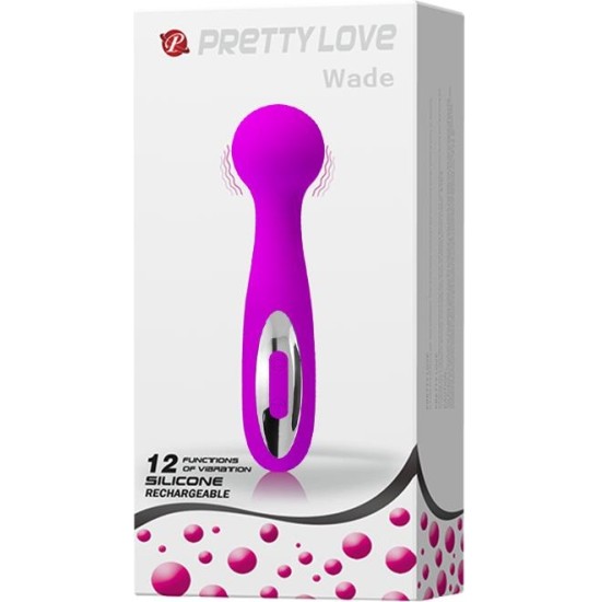 Prettylove Mini Massager Wade Purple
