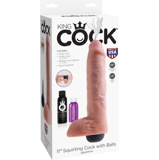 King Cock Squirting Cock with Balls 11