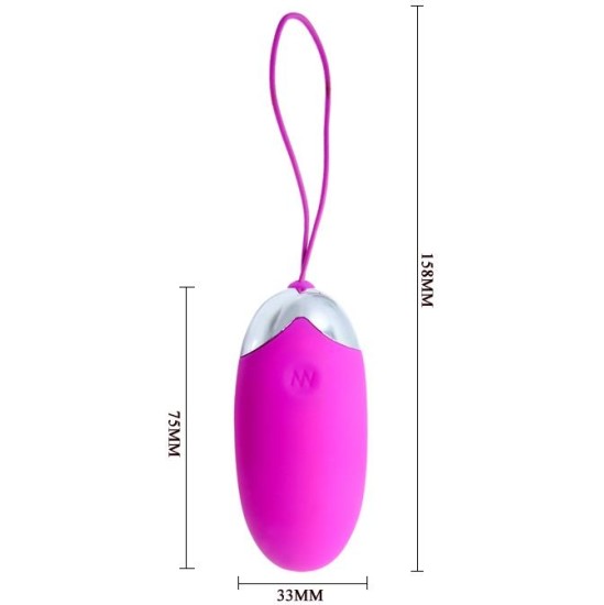Prettylove Vibrating Egg Berger Pink