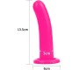 Lovetoy Stimulator Holy Dong 5.5 Liquid Silicone Pink