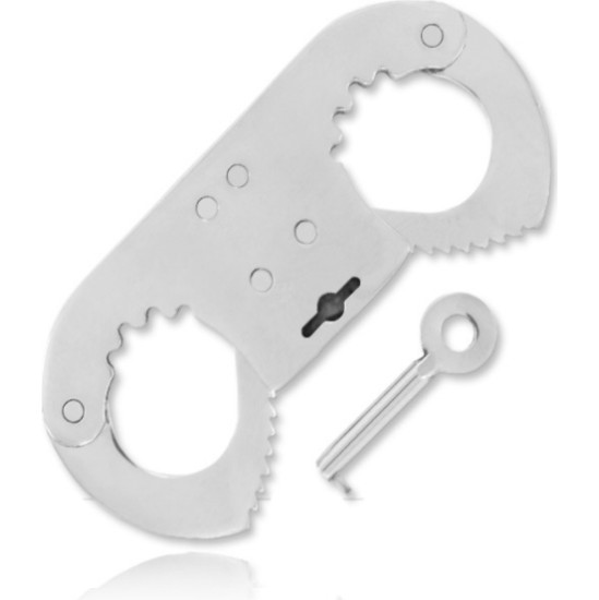 Metal Hard THUMB CUFF METAL FINGER HANDCUFFS