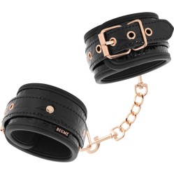 Begme Black Edition BEGME - BLACK EDITION PREMIUM ANKLE CUFFS WITH NEOPRENE LINING