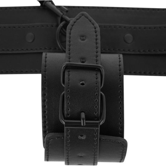 Intense Fetish INTENSE - FETISH VEGAN LEATHER ANKLE CUFFS