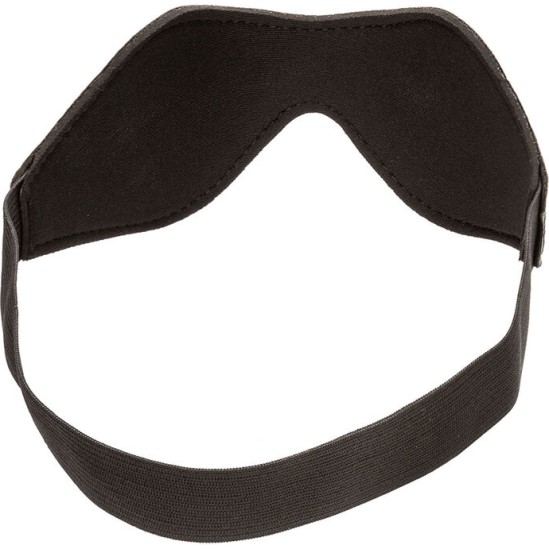 Calexotics NOCTURNAL EYE MASK PVC LEATHER BLACK