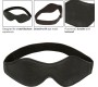 Calexotics NOCTURNAL EYE MASK PVC LEATHER BLACK