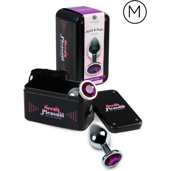 Secretplay Toys SECRETPLAY - ANAL PLUG LILA M