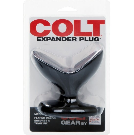 Calexotics COLT EXPANDER PLUG MEDIUM BLACK