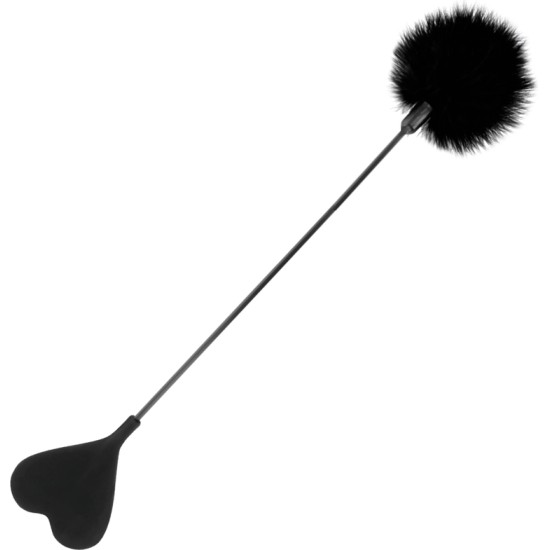 Darkness Sensations DARKNESS - BLACK LOVE FEATHER WHIP 40 CM